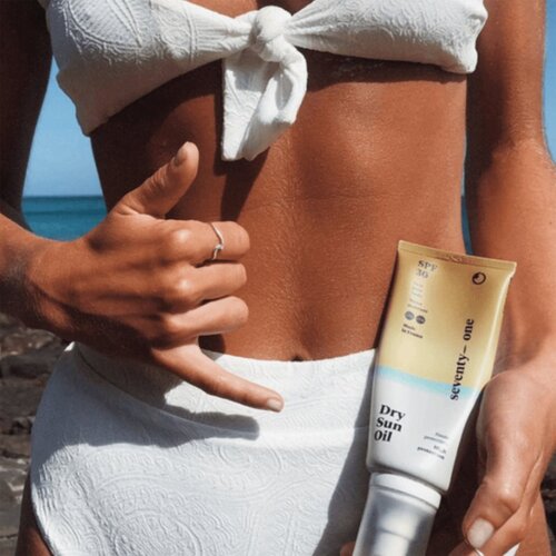 SeventyOne Dry Sun Oil SPF30 za&amp;scaron;titno suho ulje za sunčanje za lice, tijelo i kosu SPF 30 100 ml Slike