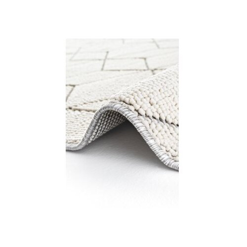 Conceptum Hypnose Tepih Bukle 1407, 120x400 cm, Bijeli Cijene