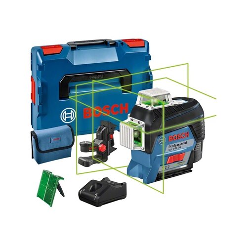 Bosch Linijski laser Samonivelirajući GLL 3-80 CG Raspon (maks.): 30 m Kalibriran po: Tvornički standard (vlastiti) Cijene