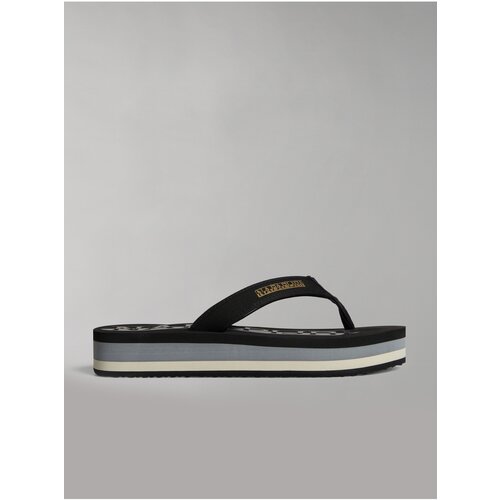 Napapijri Black Women's Flip-Flops - Women Cijene