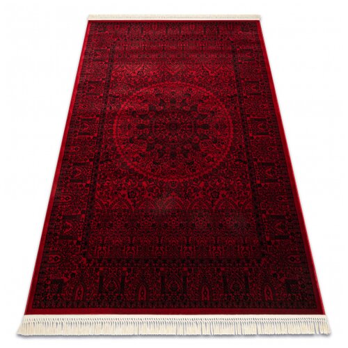 RugsX ORIENT 6039 preproga bordo / črna Okvir, rozeta, orientalski, z resicami 180x270 cm, (21998765) Cene
