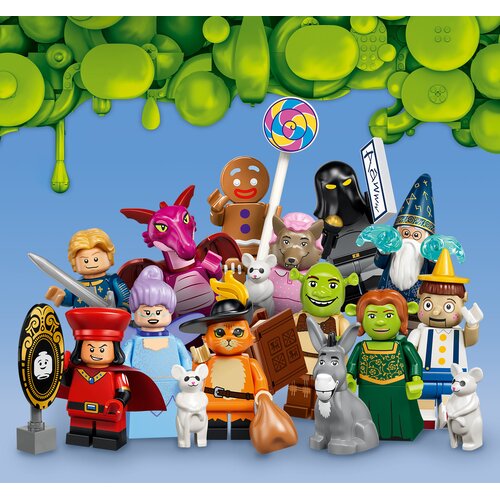 Lego Minifigure: &amp;Scaron;rek &amp;ndash; kompletna serija Slike