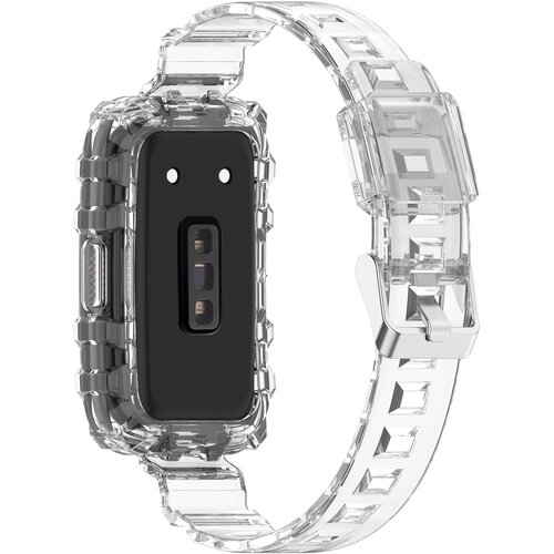 INF Pa&scaron;ček in ohi&scaron;je za uro iz TPU Transparent Huawei Band 7 / Band 6 / Band 6 Pro, Honor Band 7 / Band 6, (21235775) Cene