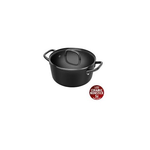 Zwilling Milano Stock Pot with Glass Lid 24 cm, Black Cijene