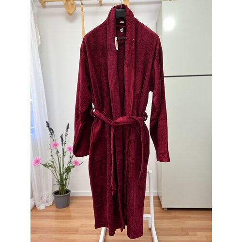 Viktorija Leskovac Bade Mantil Frotir - XXXL veličina Model G Bordo boja Cene