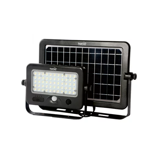 Home LED reflektor s solarnim panelom in senzorjem (10 W, IP65, hladno bela)
