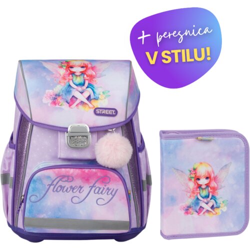 STREET Komplet Flower Fairy: torba + peresnica Cene