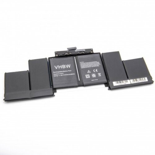 VHBW Baterija za Apple MacBook Pro 15&amp;quot; Retina Display A1618, 8700 mAh Slike