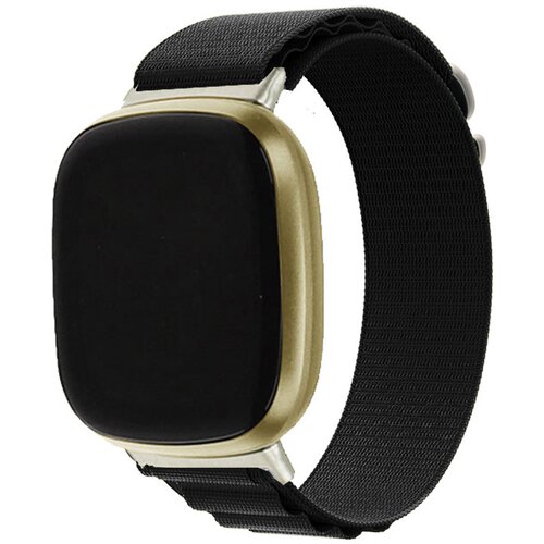 INF Pa&scaron;ček za uro Najlon Black Fitbit Versa 3, (21236239) Cene