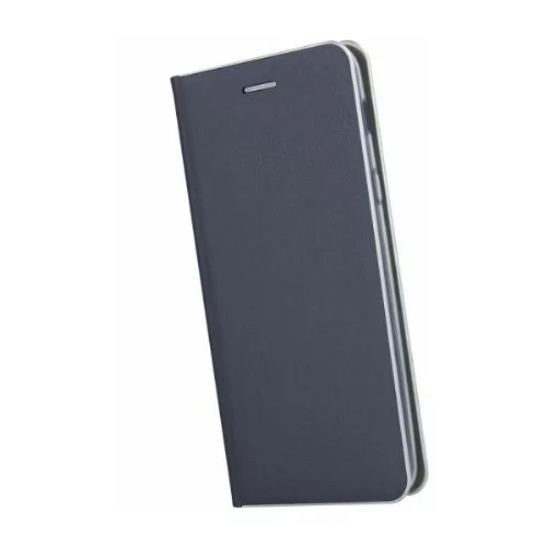 Havana Premium preklopna torbica iPhone 11 Pro Max - modra s srebrnim robom