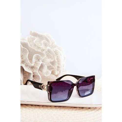 Kesi Women's UV400 Square Sunglasses - Black Cijene