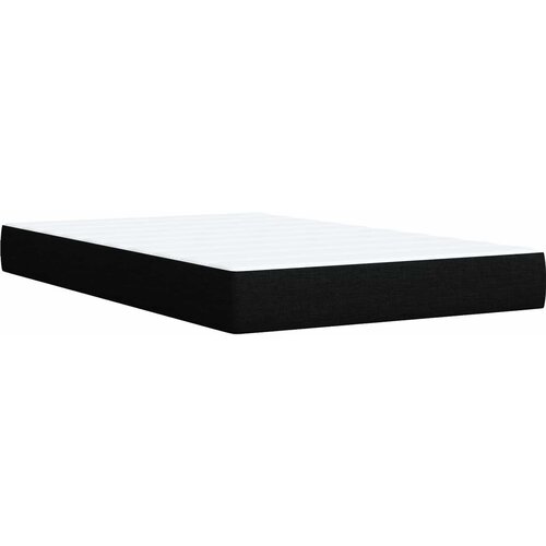  Podesivi krevet s madracem Crna 120 x 190 cm Tkanina Slike