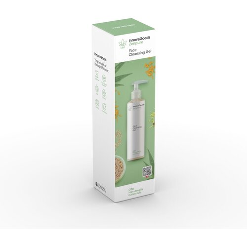 Paket električna sauna za lice, CBD gel za či&amp;scaron;ćenje lica Zenpure 200 ml i tonik CBD Zenfresh 150 ml InnovaGoods Slike