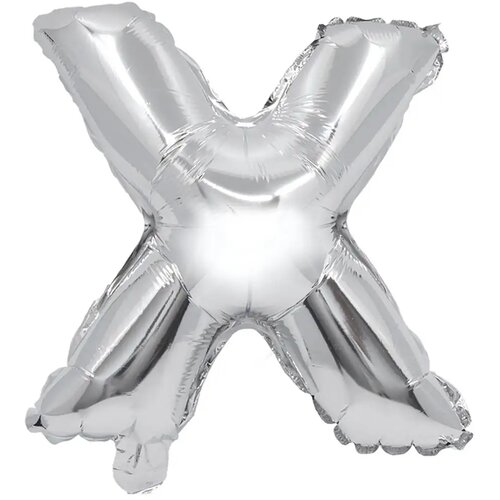Procos Folija balon u obliku slova srebrne boje – slovo X 32 cm Cene