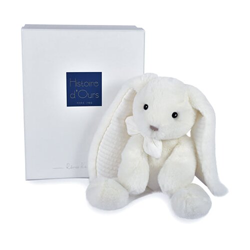 Doudou Plišani zec beli - 30 cm ( HO3134 ) Cene