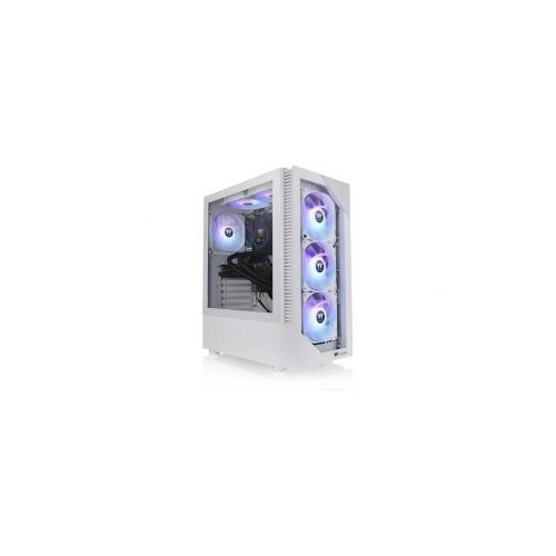 Thermaltake View 200 ARGB Snow Mid tower, tempered glass, 3x 120mm ARGB Lite fan Cijene