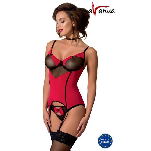 Ženski sexy korset u crvenoj boji Valentine Slike