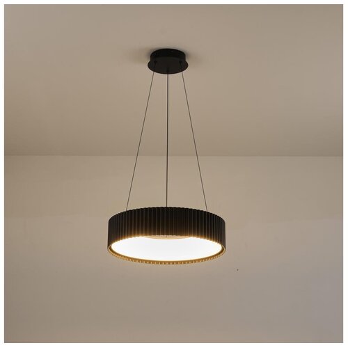  LED luster na sajli HALLO LED/30W/230V 3000K, crne boje Cene