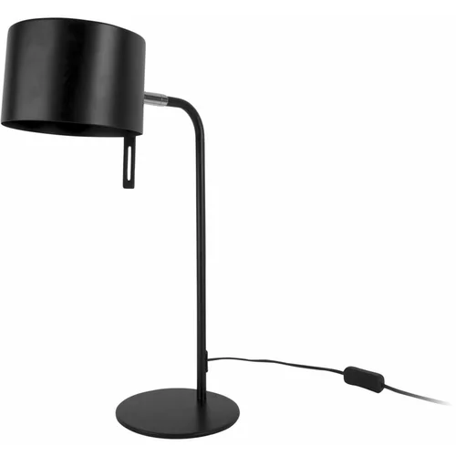Leitmotiv Crna stolna lampa Shell, visina 45 cm
