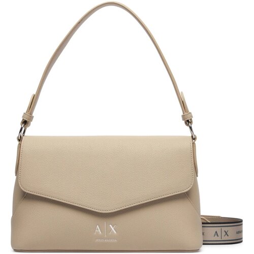 Armani Exchange Torbe Shoulder Bag Bež Cene