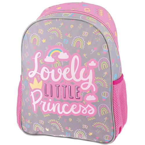 Sazio Neo Ranac za devojčice predškolski, Limo, Little princess, Sivi Cene