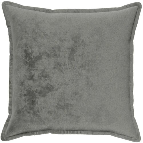 Presvlaka za jastuk 2 kom. HOUTEN Tamnosiva 60 x 60 cm Flanel - Dizajn s paspulom Tamnosiva 60 x 60 cm Slike