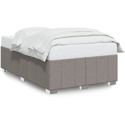Maison Chic Posteljni okvir - Dvoposteljna postelja - Zakonska postelja brez vzmetnice taupe 120x200 cm blago-J12599, (21760136) Slike