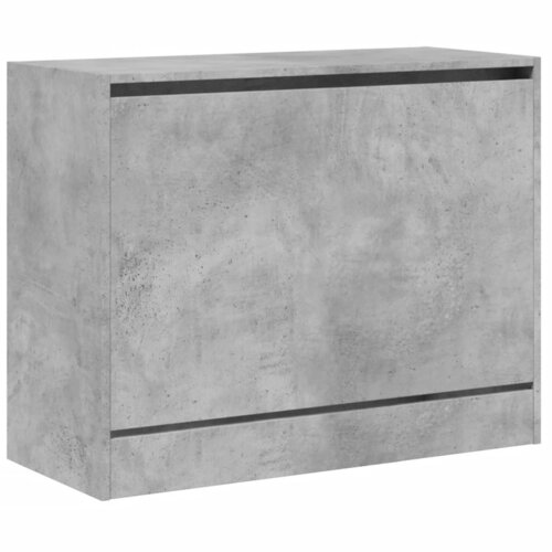 za cipele boja betona 80x34x63 cm konstruirano drvo Slike