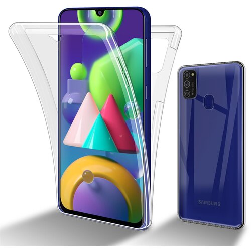 Cadorabo Ohi&scaron;je, združljiv s Samsungom v prozorni - 360 -&deg; za&scaron;čitni pokrov celotnega telesa - za&scaron;čita pred sprednjim in hrbtom, vsestransko za&scaron;čito z za&scaron;čitnikom zaslona, (20572251) Cene