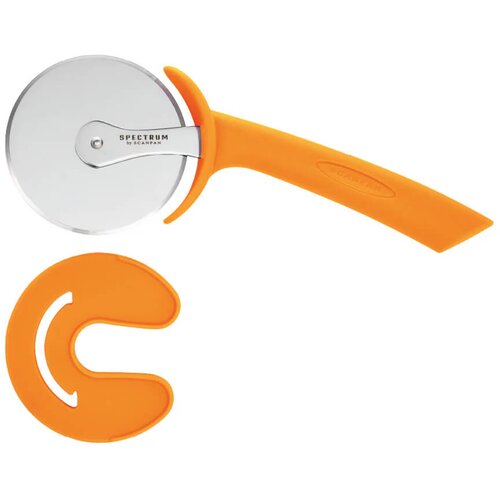 SCANPAN Kolesce za pizzo Spectrum / oranžno / inox, PP, (5000256471) Cene