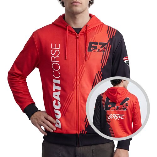 Vr46 Francesco Bagnaia FB63 Dual Ducati Corse jopica s kapuco Cene