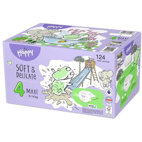 Bella Baby Happy pelene Maxi veličina 4, 124 komada Cijene