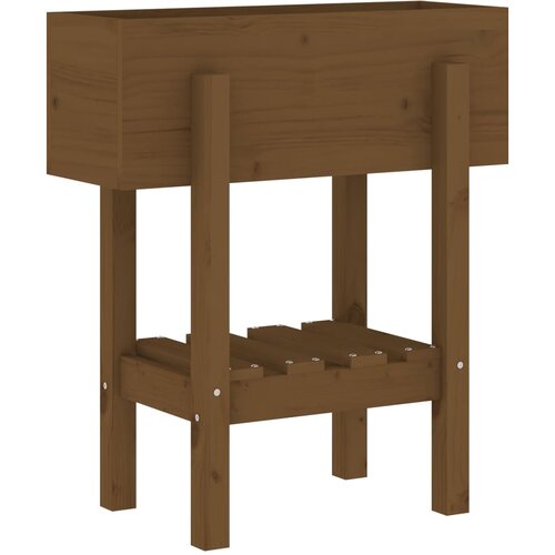  Vrtna sadilica boja meda 62 x 30 x 69 cm od masivne borovine Slike
