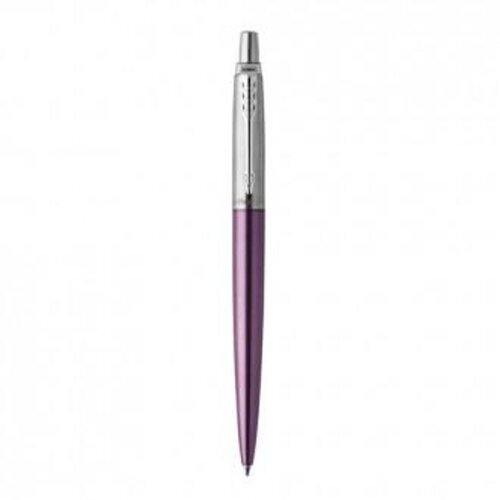Parker Olovka kemijska Jotter victoria violet CT, vrh medium, plava tinta Slike