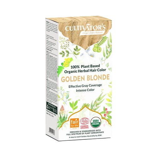 CULTIVATOR&amp;#039;S Organic Herbal Hair Color Golden Blonde Slike