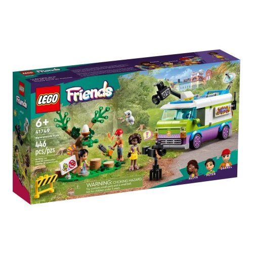 Lego Friends 41749 Poročevalski kombi Cene