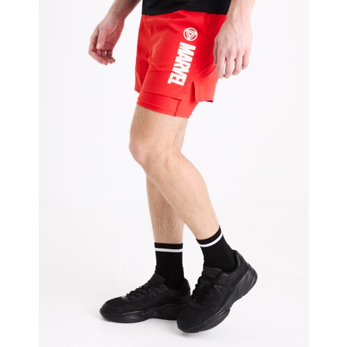 Celio Marvel Sports Shorts - Iron Man - Mens Cene