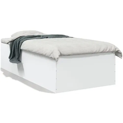 vidaXL Okvir za krevet bijeli 100 x 200 cm konstruirano drvo