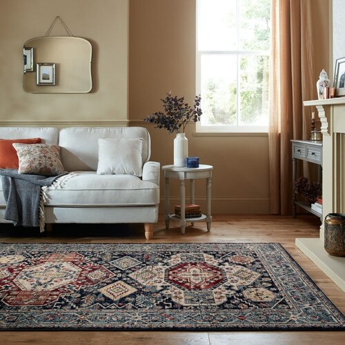 Flair Rugs Tamno plavi tepih 160x230 cm Gillingham &amp;ndash; Slike
