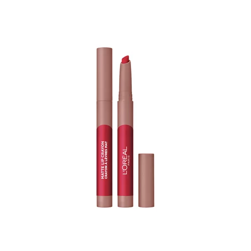 L´Oréal Paris Infallible Matte Lip Crayon dolgoobstojna mat šminka v obliki svinčnika 1,3 g odtenek 111 Little Chili za ženske