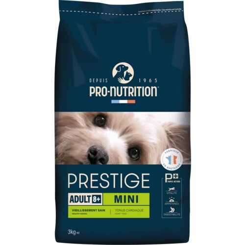 Pro nutrition prestige dog adult mini 8+ 3kg Cene