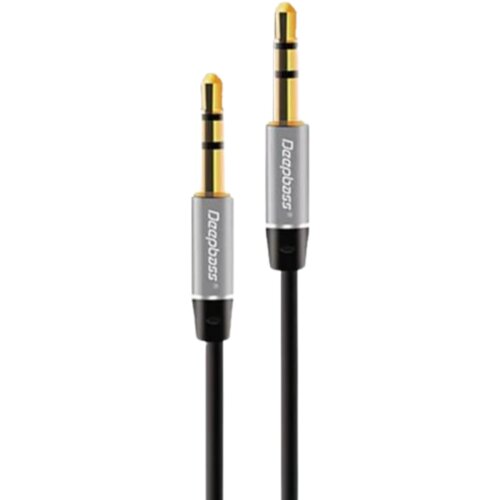  Deepbass Aux kabl 3.5mm na 3.5mm, 1.2m, Crni Cene