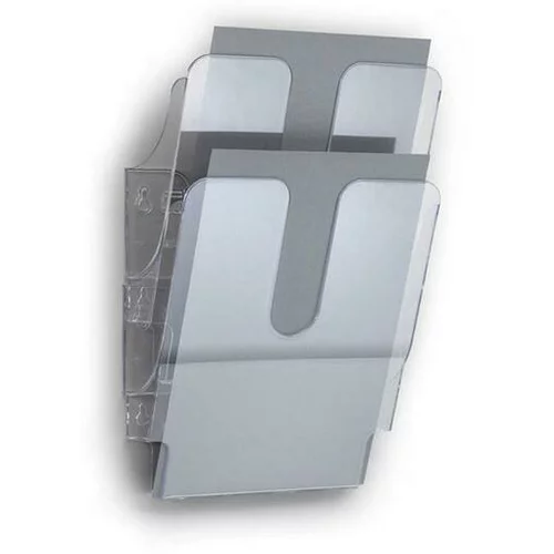 Durable Stalak Flexiplus 2 x A4, vertikalan, Prozirna