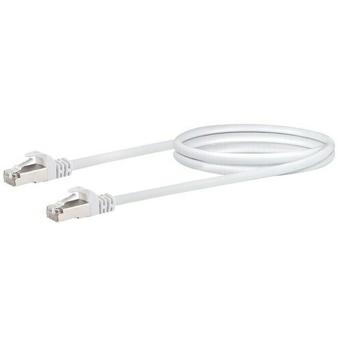 SCHWAIGER Mrežni kabel (CAT6, Duljina: 1 m, Bijele boje, RJ45 utikač, Do 1 GBit/s) Cijene