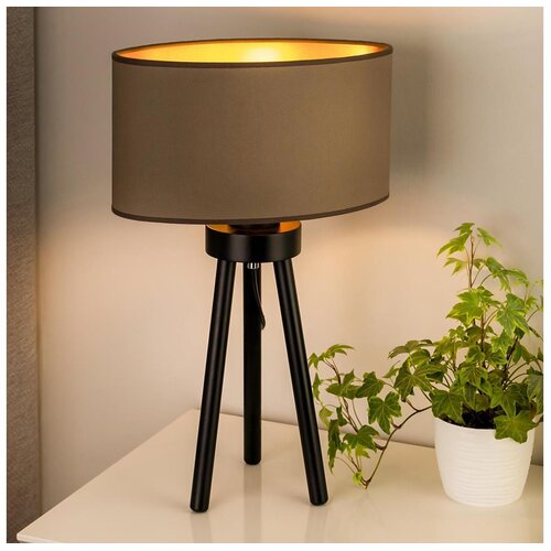  Duolla - Stona lampa OVAL VEGAN 1xE27/15W/230V prečnika 30 cm bež Cene