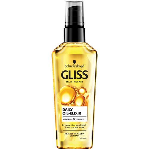 Gliss ulje/kosu tretman oil elixir 75ml Cene