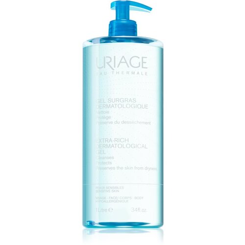 Uriage Hygiène Extra-Rich Dematological Gel čistilni gel za obraz in telo 1000 ml Cene