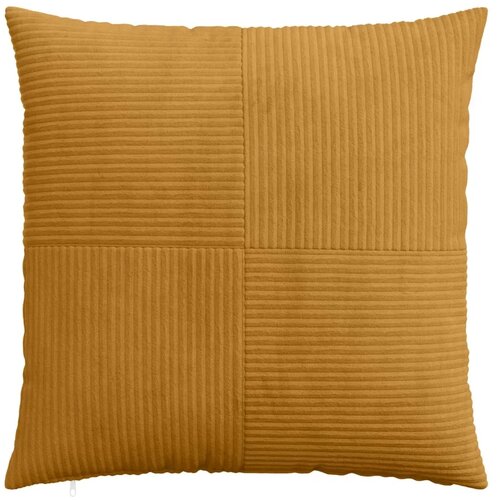  Presvlaka za jastuk 6 pcs ALMELO Žuta 80 x 80 cm Kord - Žuta 80 x 80 cm 6 Slike