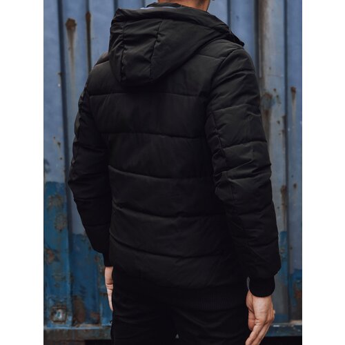 DStreet Men's quilted jacket black Slike