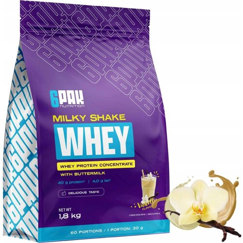 6PAK Milky Shake Whey &ndash; Ukusan proteinski &scaron;ejk za mi&scaron;ićni rast i oporavak Cene